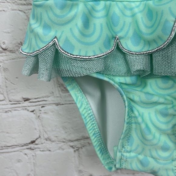 Cat & Jack Mermaid Toddler Swimsuit 12 months - Picture 2 of 6
